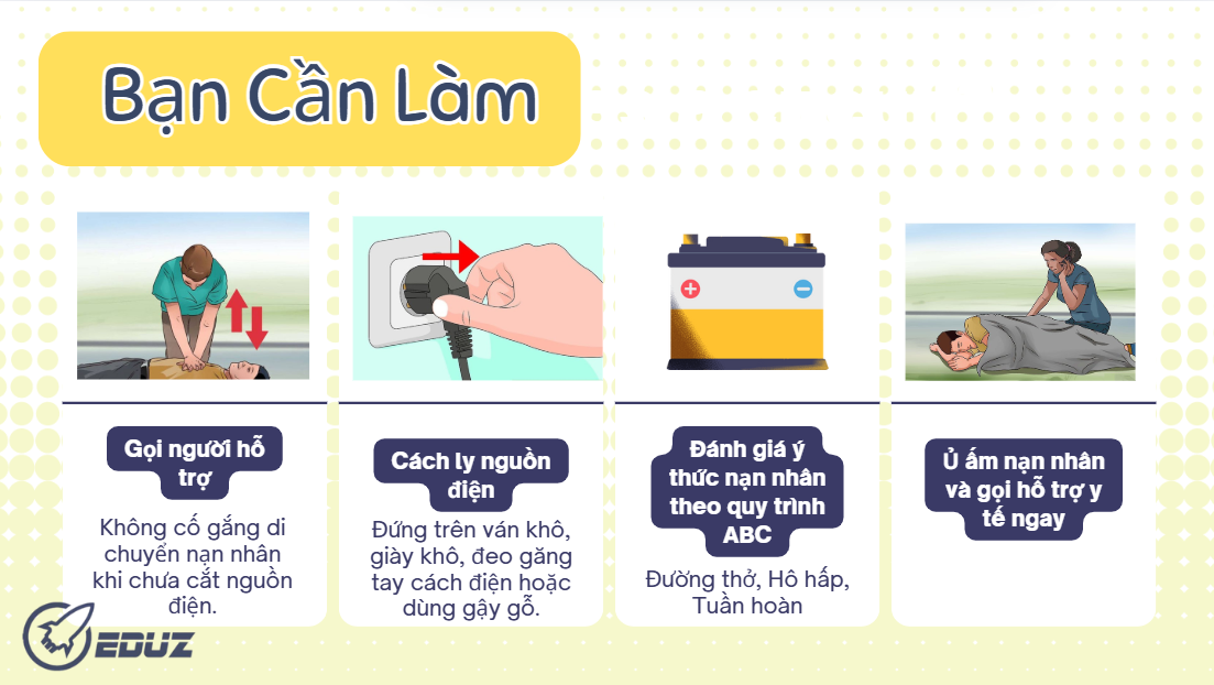 5. Những điều bạn cần làm